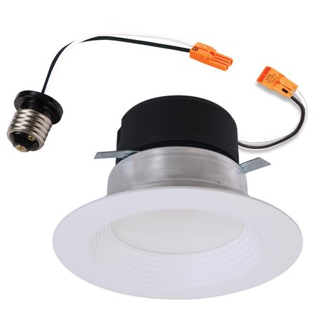 HALO White 4 in. W Plastic LED Retrofit Kit 6.97 W LT4069FS351EWHR